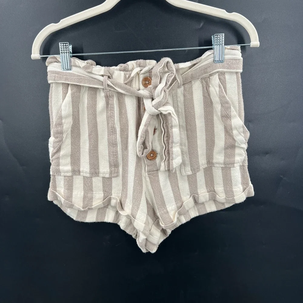Ripcurl Ashore  striped beachy coastal granddaughter grandma‎ casual shorts S